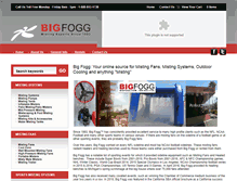 Tablet Screenshot of bigfogg.com